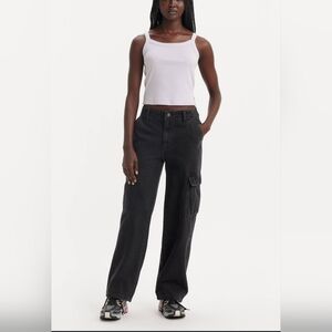 LEVI'S 94' Baggy Cargo jeans • Black